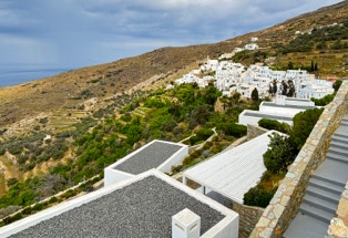 Tinos, hier wohnte Alfred Biolek