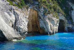 Grotten, Insel Antipaxos