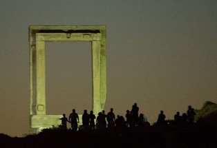 Tempeltor der Insel Naxos.
