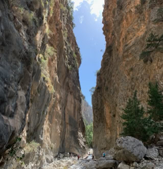 Westkreta, Samaria-Schlucht