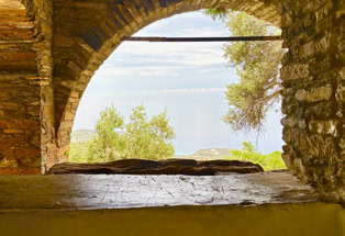 Blick von Tinos