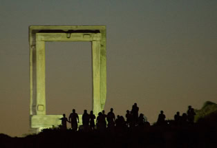 Tempeltor der Insel Naxos.