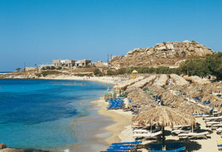 Strand, Insel Mykonos