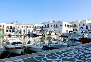 Antiparos, Hafen