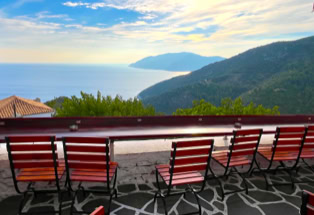 Blick von der Chora auf Alonissos