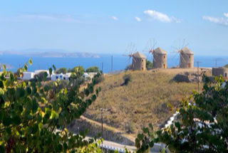 Patmos, Windmühlen