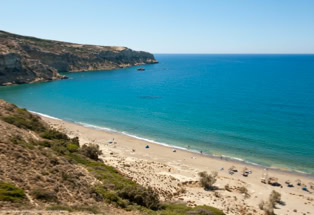 Zentralkreta, Strand