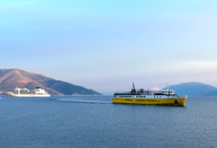 Fähre zwischen Kefalonia und Ithaka