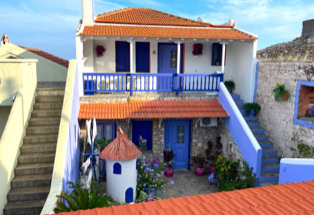 Detail in der Chora von Alonissos