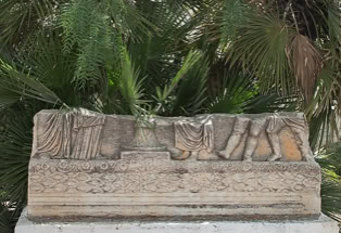 Christliches Artefakt auf Kythnos