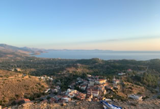 Blick auf Chios