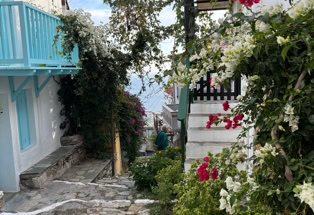 Alonissos, im alten Dorf