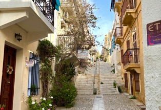 Ermoupoli, Syros, Marmorgasse