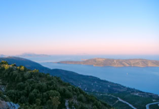 Blick von Alonissos auf Peristera