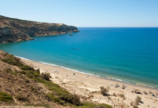 Zentralkreta, Strand