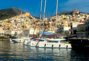Ermoupoli, Syros, Yachthafen