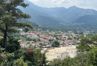 Thassos, Berge und Strand
