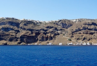 Thiassia. Griechische Insel neben Santorin.